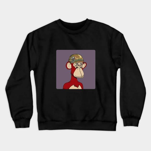 Bored Ape Yacht Club, BAYC Crewneck Sweatshirt by GREEN GRAPE